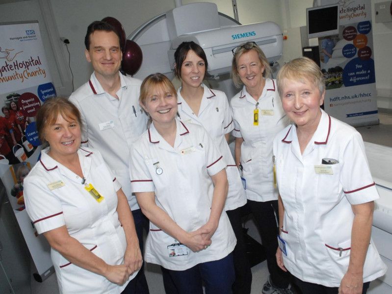 Excitement as Harrogate Hospital's new Â£607,000 CT scanner
